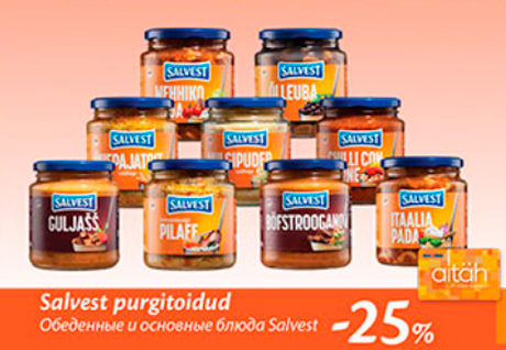 Salvest purgitoidud  -25%