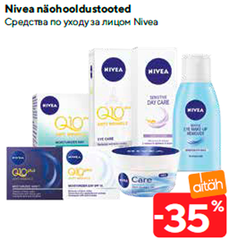 Nivea näohooldustooted  -35%