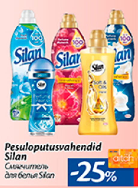 Pesuloputusvahendid Silan  -25%