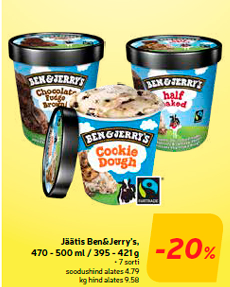 Jäätis Ben&Jerry