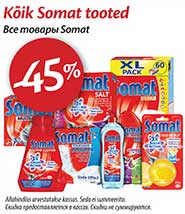 Kõik Somat tooted  -45%