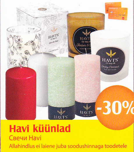 Havi küünlad  -30%