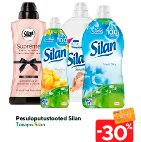 Pesuloputustooted Silan -30%