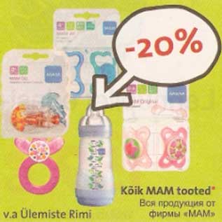 MAM tooted -20%#