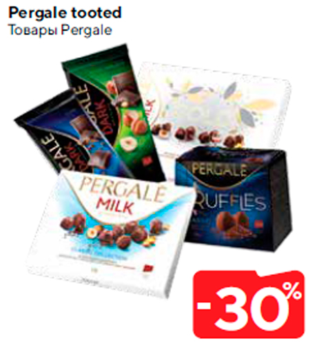 Pergale tooted  -30%