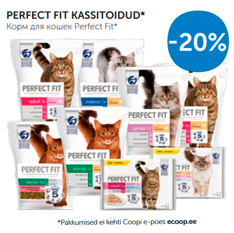 PEREFECT FIT KASSITOIDUD*  -20%