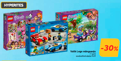 Valik Lego mänguasju  -30%