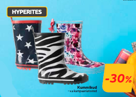 Kummikud  -30%
