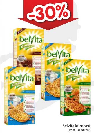 Belvita küpsised -30%