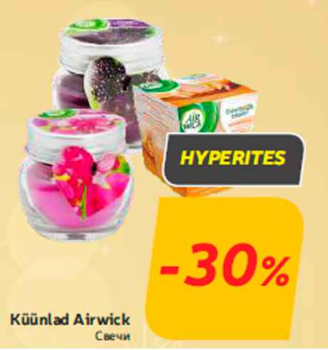 Küünlad Airwick -30%