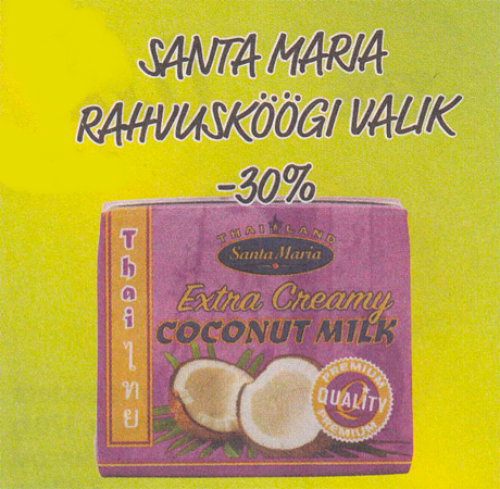 SANTA MARIA RAHVUSKÖÖGI VALIK  -30%