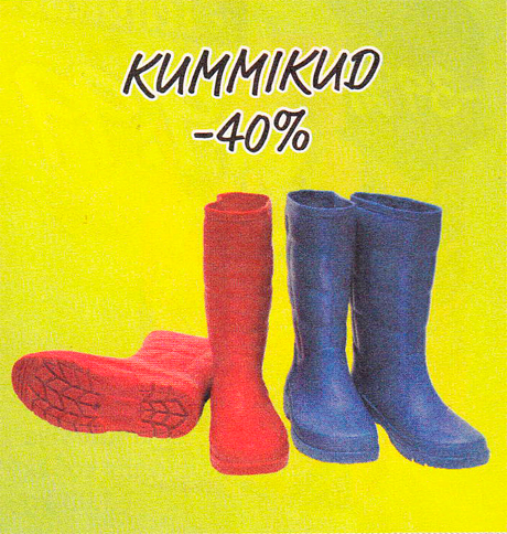 KUMMIKUD  -40%