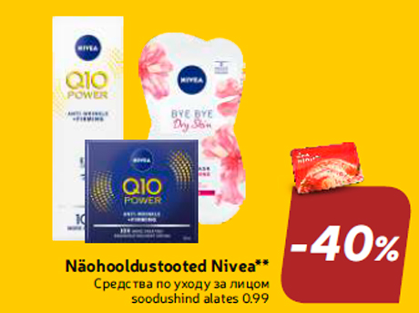 Näohooldustooted Nivea** -40%