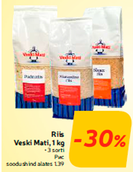 Riis Veski Mati, 1 kg  -30%
