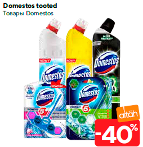 Domestos tooted  -40%