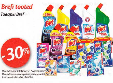 Brefi tooted  -30%