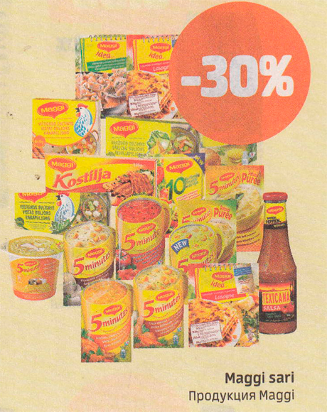 Maggi sari  -30%