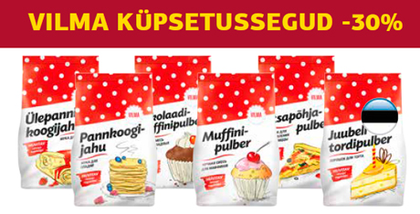 Vilma küpsetussegud -30%