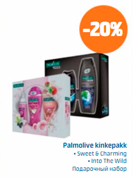 Palmolive kinkepakk -20%