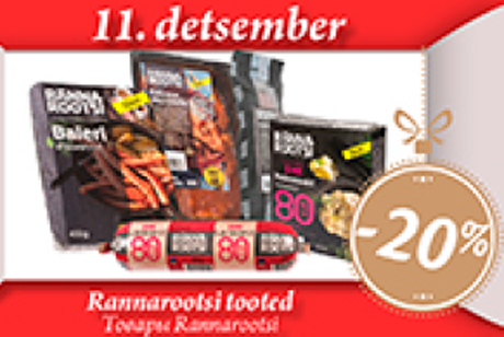 Rannarootsi tooted  -20%