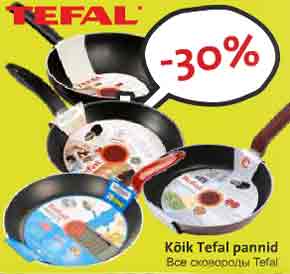 Kõik Tefal pannid