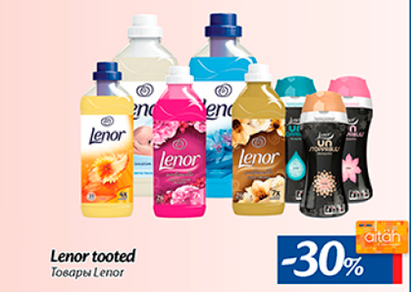 Lenor tooted  -30¤%