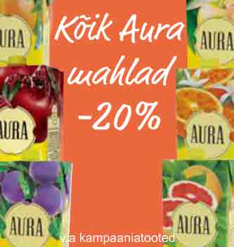 Kõik Aura mahlad -20%