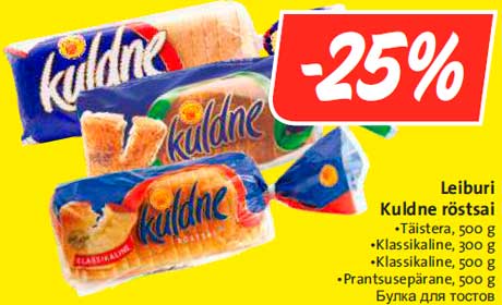 Leiburi Kuldne röstsai  -25%