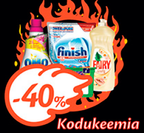 Kodukeemia -40%