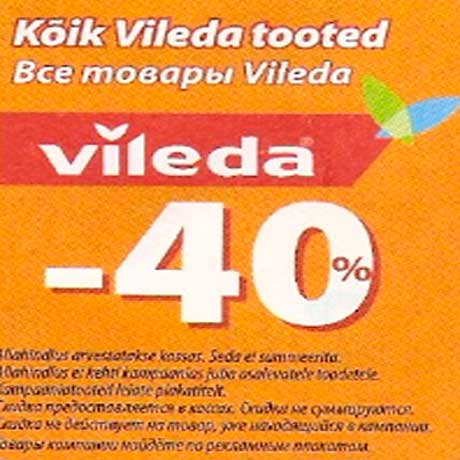 Vileda tooted -40%