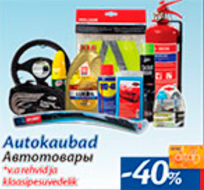 Autokaubad  -40%