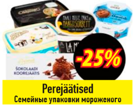 Perejäätised  -25%