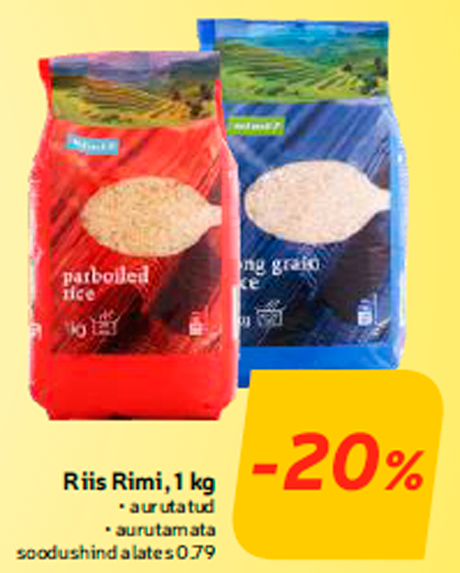 Riis Rimi, 1 kg -20%