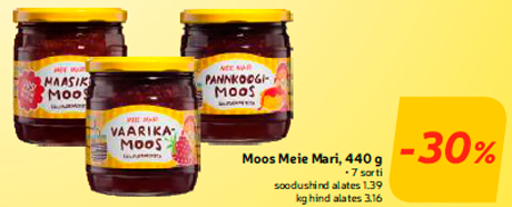 Moos Meie Mari, 440 g -30%