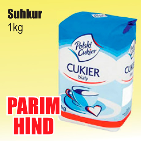 Suhkur 1 kg  -  PARIM HIND