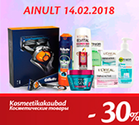 Kosmeetikakaubad  -30%