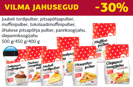 VILMA JAHUSEGUD -30%