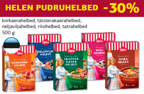 HELEN PUDRUHELBED -30%