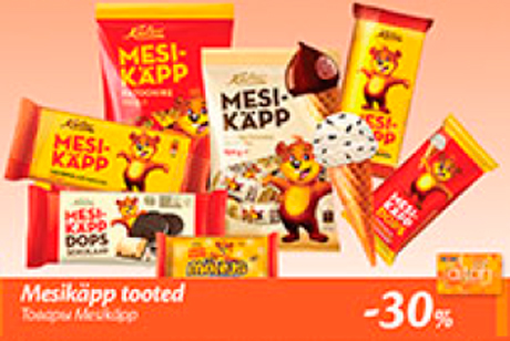 Mesikäpp tooted  -30%