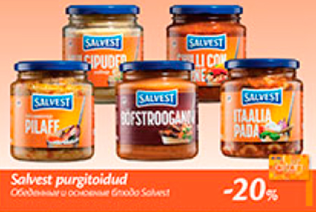 Salvest purgitoidud  -20%