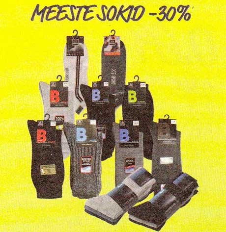 Meeste sokid  -30%