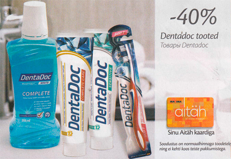 Dentadoc tooted  -40%