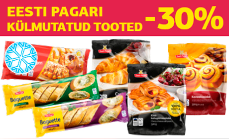 EESTI PAGARI KÜLMUTATUD TOOTED  -30%