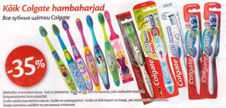 Colgate hambaharjad