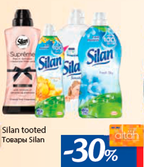 Silan tooted -30%