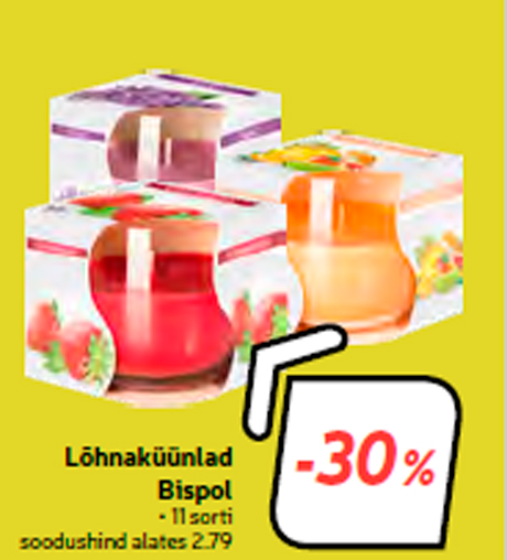 Lõhnaküünlad Bispol -30%