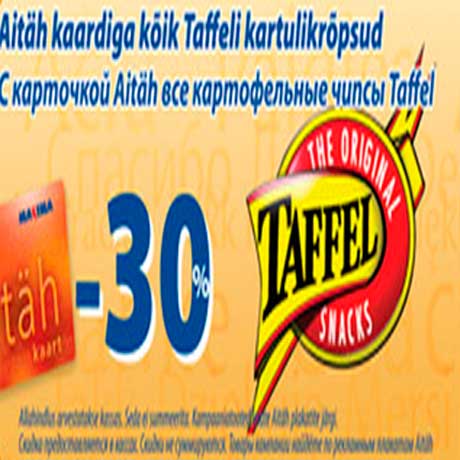 Taffeli kartulikrõpsud -30%