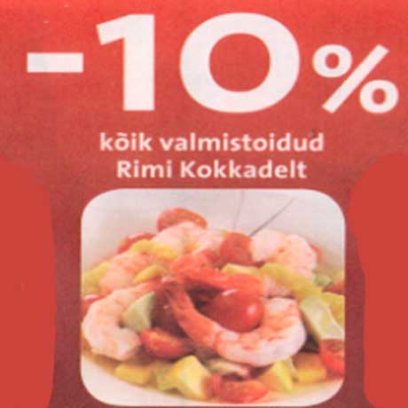 Valmistoidud -10%