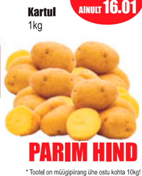 Kartul 1 kg  - PARIM HIND