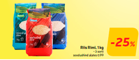 Riis Rimi, 1 kg  -25%
